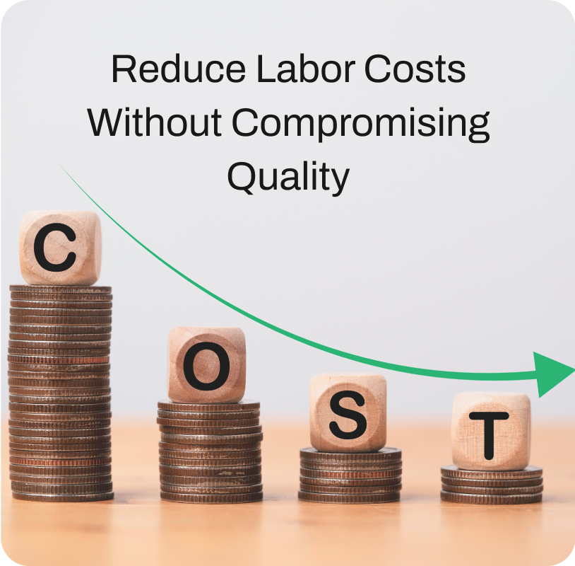 Reduce labor costs without compromising quality